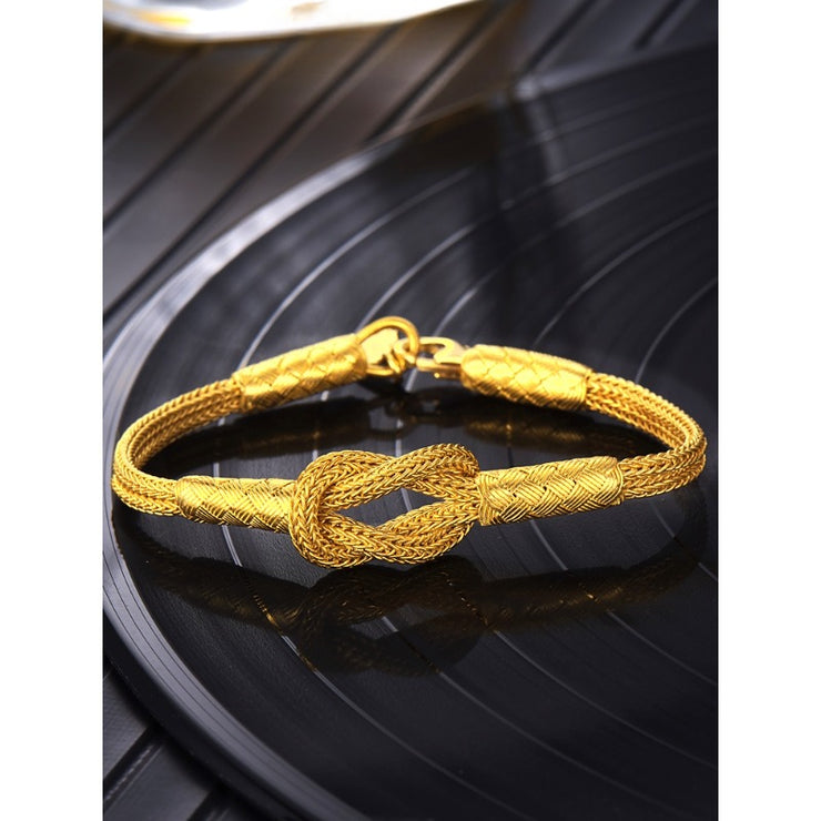 Gold Bracelet For Men,40th birthday gift ideas for him,60th weeding anniversary,retirement gifts