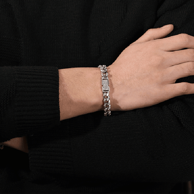  Men's Sterling Silver Bracelet